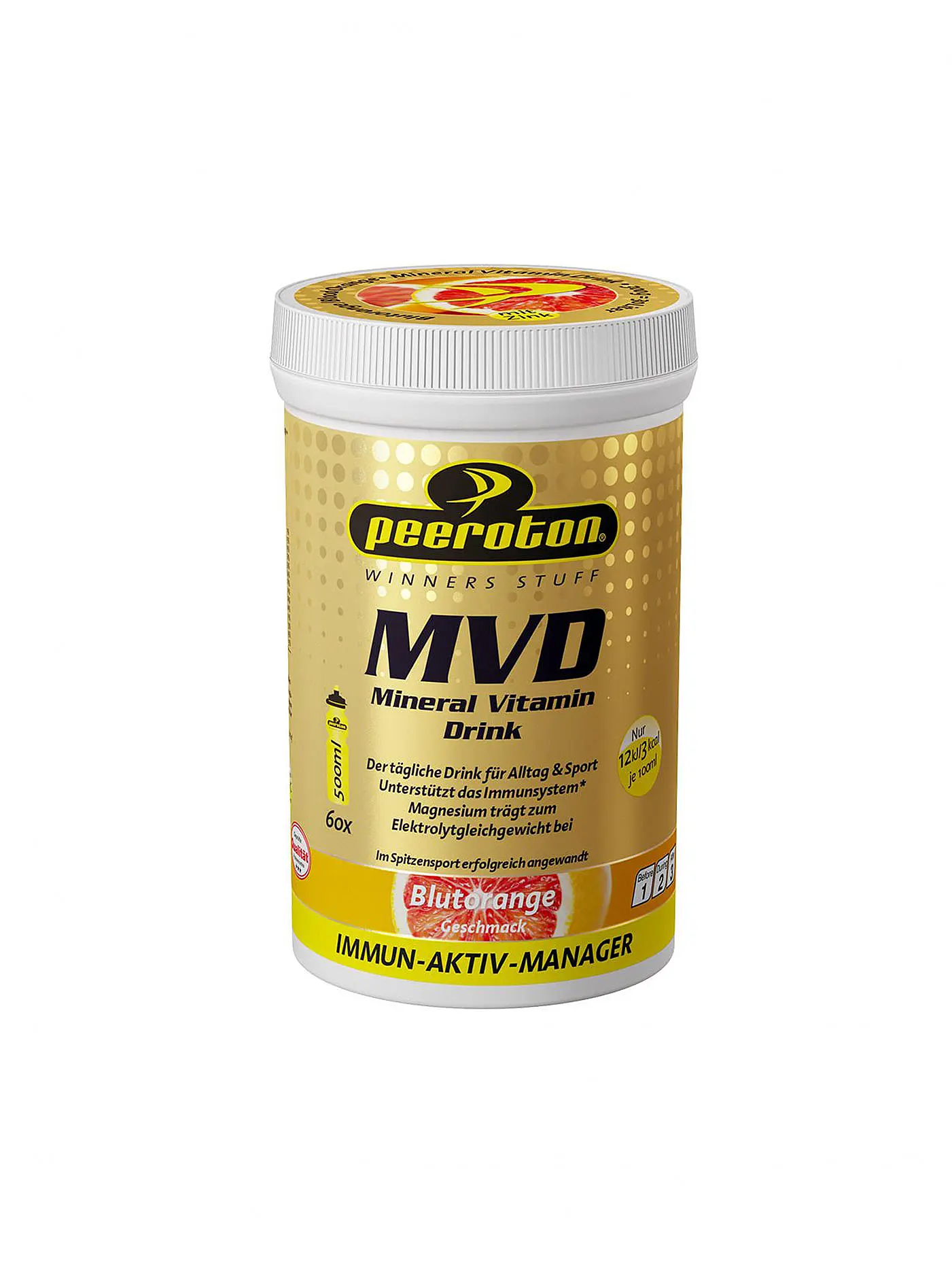 PEEROTON | Getränkepulver MVD Mango/Papaya 300g | bunt